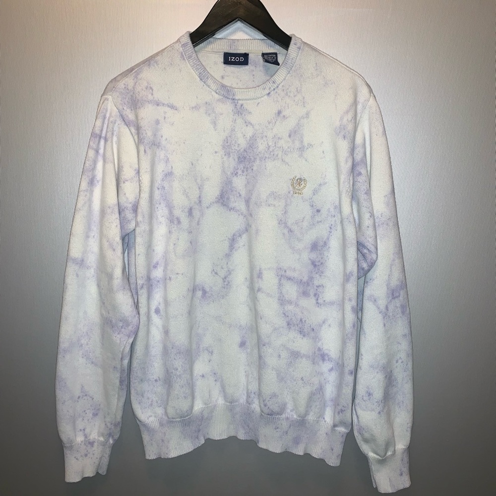 Vintage Izod marbled sweater